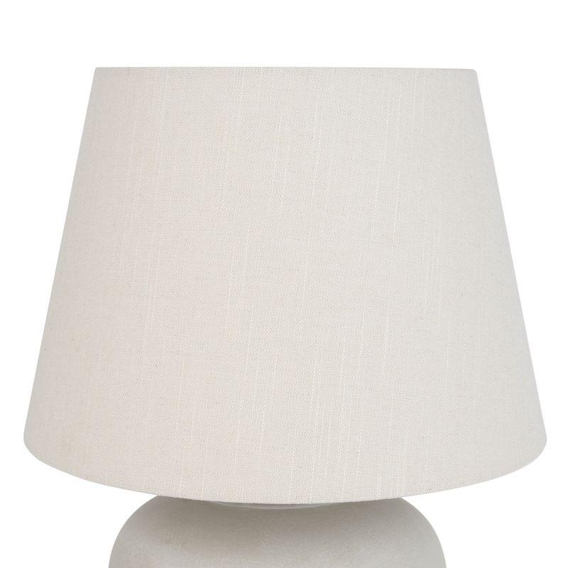 Nourison 20" Rustic Ceramic Pot Table Lamp