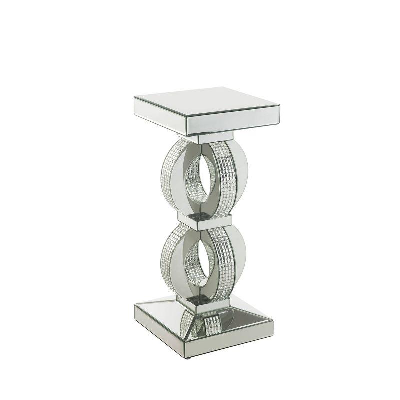 12" Ornat Accent Table Faux Square Diamonds - Acme Furniture