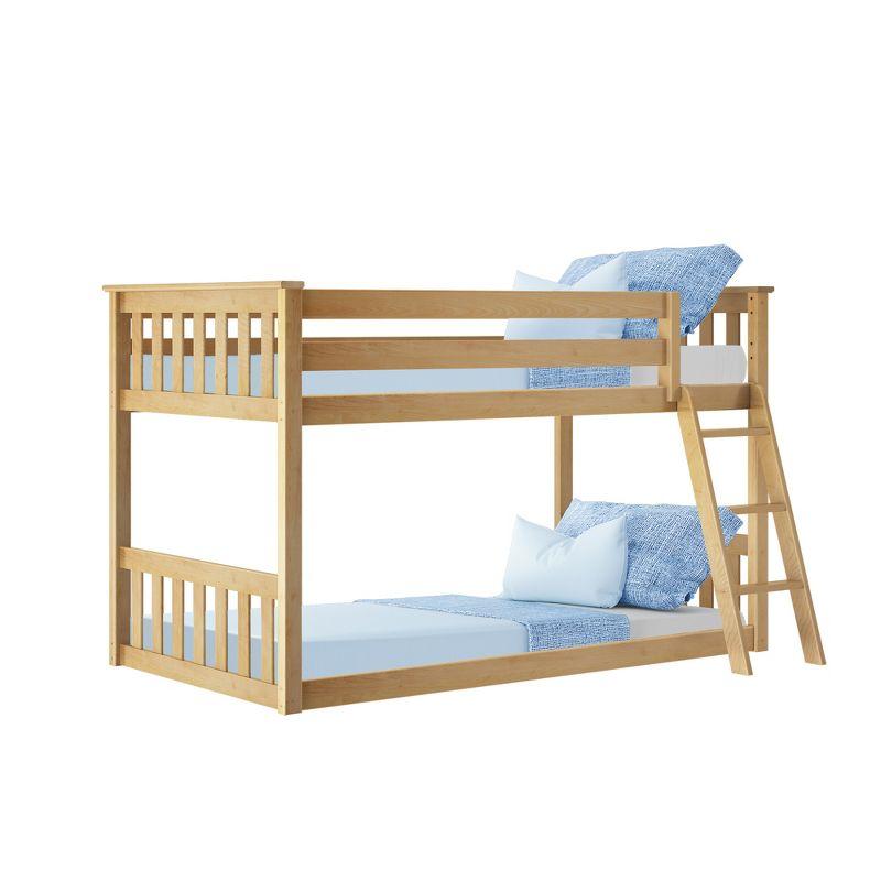 Max & Lily Twin over Twin Low Bunk Bed