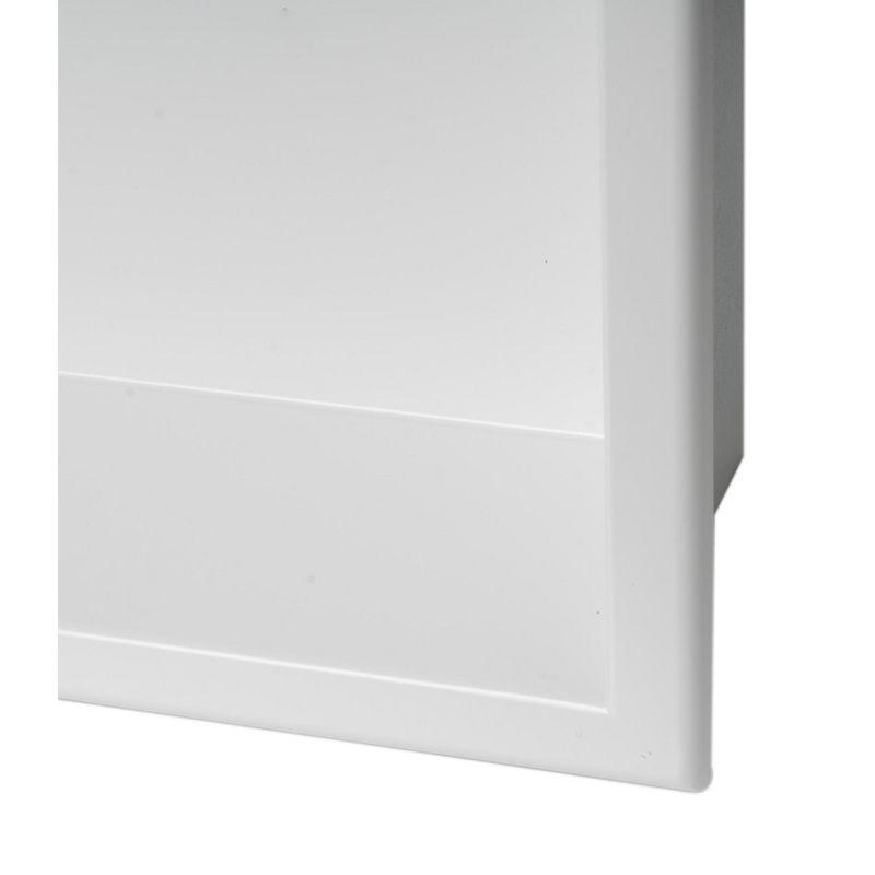 Adhesive Stainless Steel Shower Shelf
