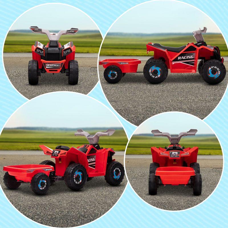 Aosom 1 Seater All-Terrain Vehicles Battery Powered Ride On