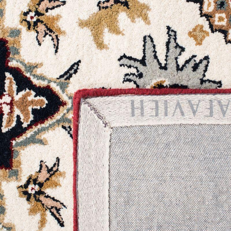 Heritage HG625 Handmade Area Rug - 5'x8' - Ivory/Red - Safavieh