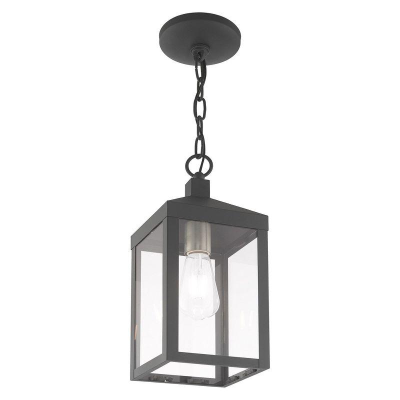 Livex Lighting Nyack 1 - Light Pendant in  Scandinavian Gray