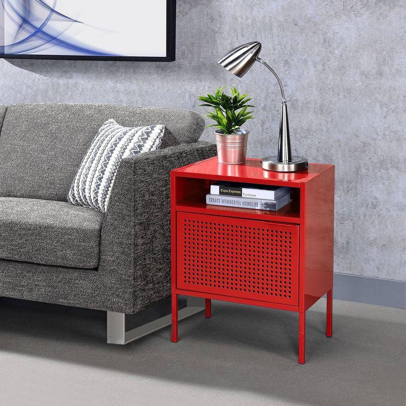 Zander Metal Nightstand