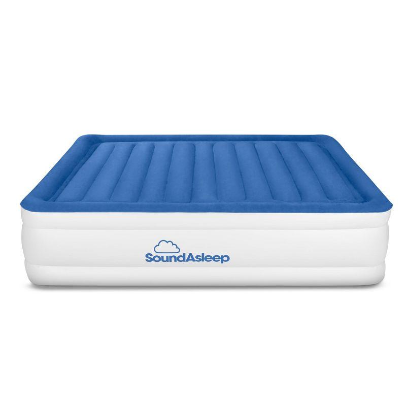 SoundAsleep CloudNine Series Air Mattress with Dual Smart Pump Technology -  Full - Blue