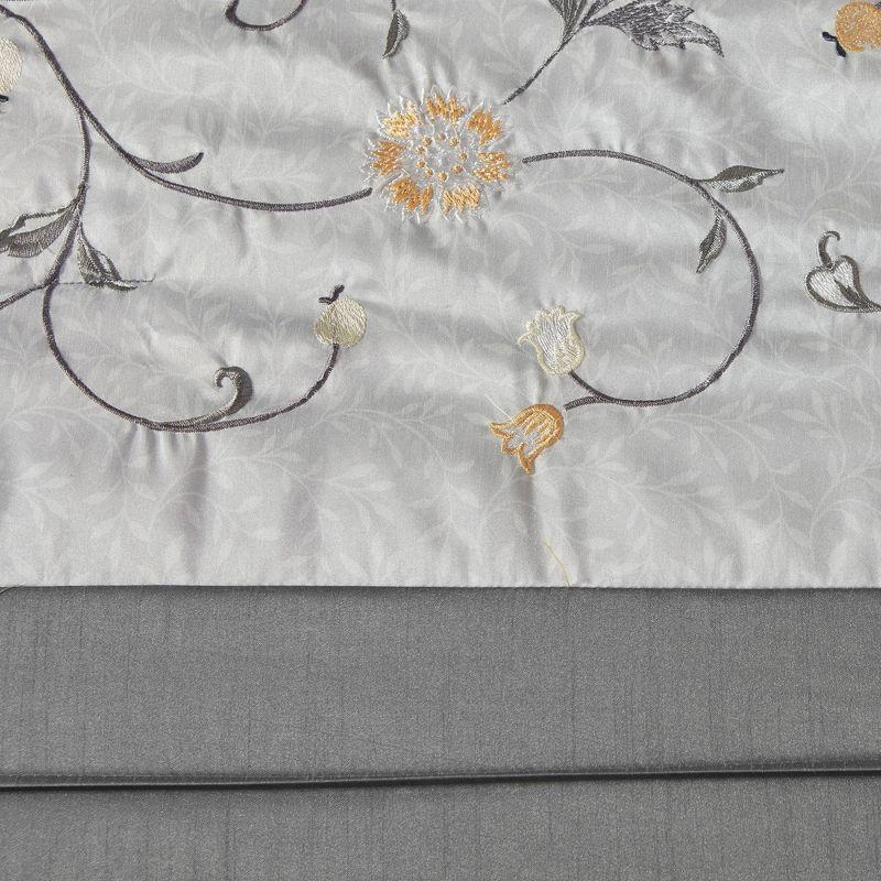 Madison Park Serene Embroidered 7 Piece Comforter Set