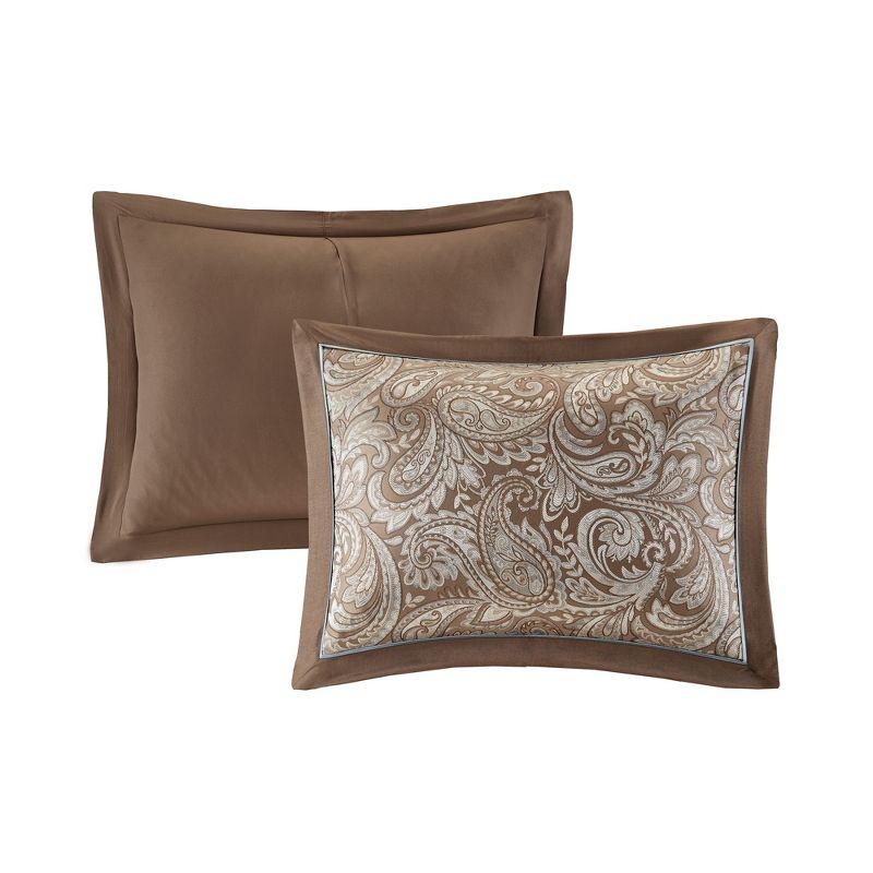 Madison Park Aubrey Paisley Jacquard Duvet Cover Set