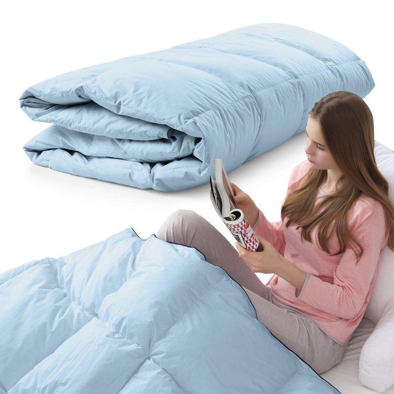 Cheer Collection Polyester Baffle Box Stitch Comforter