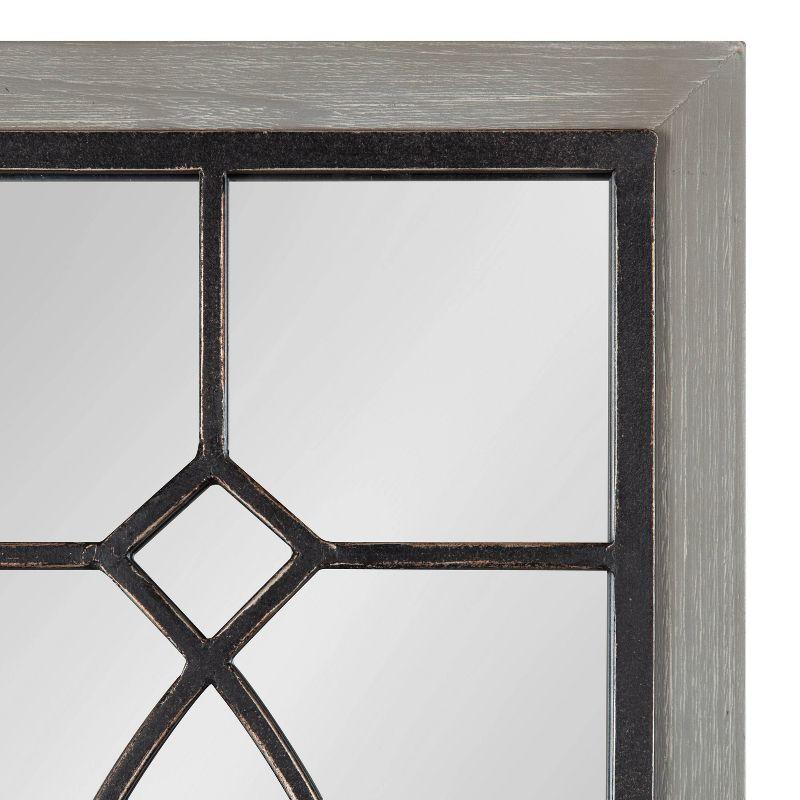 Bakersfiel Windowpane Wall Mirror - Kate & Laurel All Things Decor