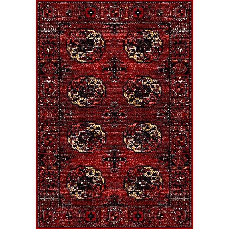 Vintage Hamadan VTH212 Power Loomed Indoor Area Rug - Red/Multi - 6'7"x9' - Safavieh