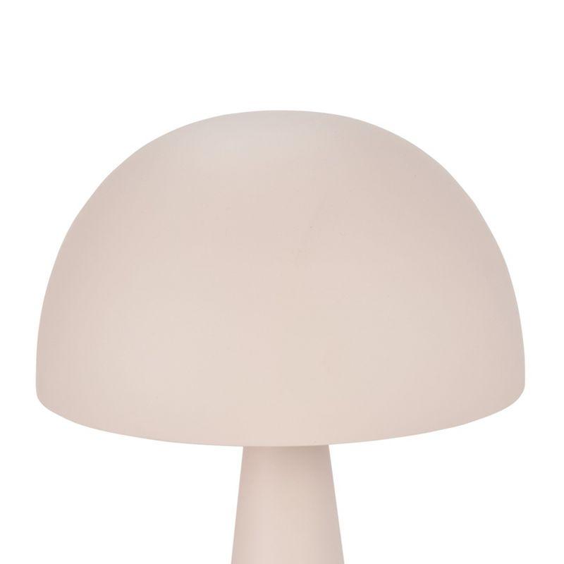 16" Mid-Century Modern Metal Mushroom Accent Table Lamp - Nourison