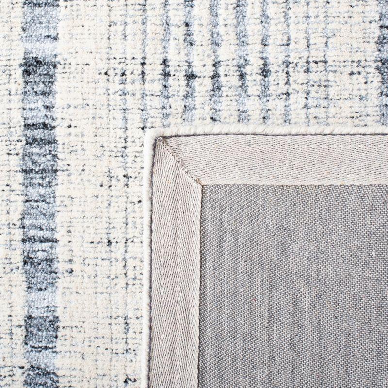 Metro MET991 Hand Tufted Indoor Runner Rug - Dark Grey/Ivory - 2'3"x8' - Safavieh