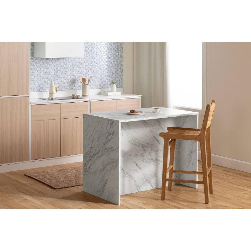 Myro Kitchen Island Faux - South Shore