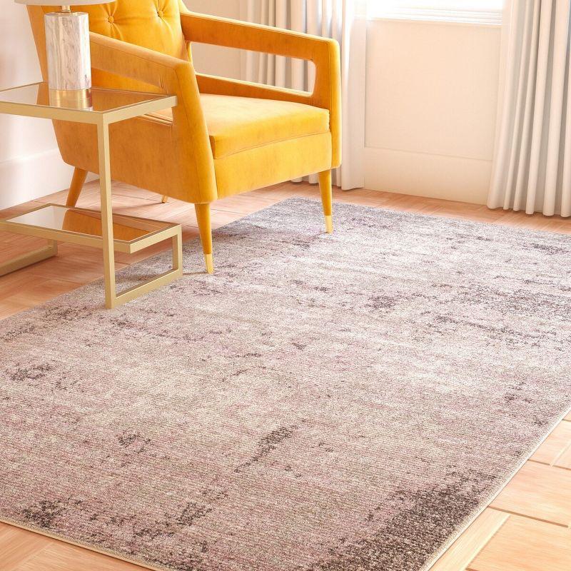 Adirondack ADR130 Machine Made Indoor Area Rug - Light Grey/Purple - 5'-1"x7'-6" - Safavieh