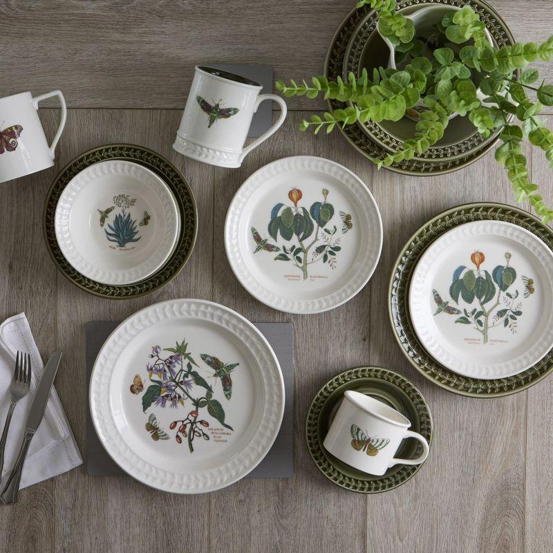 Portmeirion Portmeirion Botanic Garden Harmony Papilio Emerld Brkfst C&S Emb 9Oz Emerald