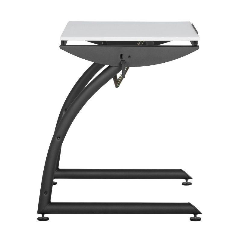 Coursey Adjustable Metal Base Drafting Table