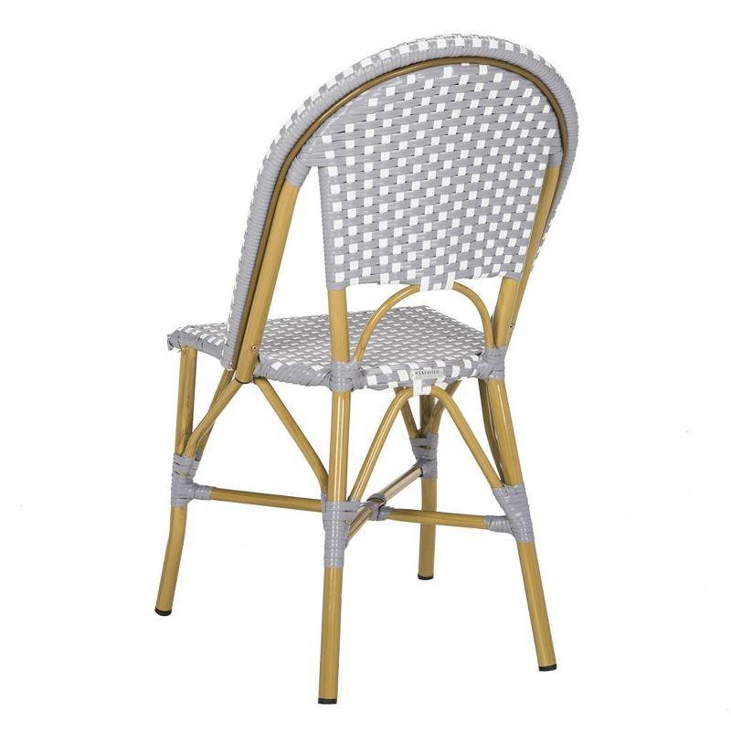 Salcha Indoor Outdoor French Bistro Side Chair (Set of 2)  - Safavieh