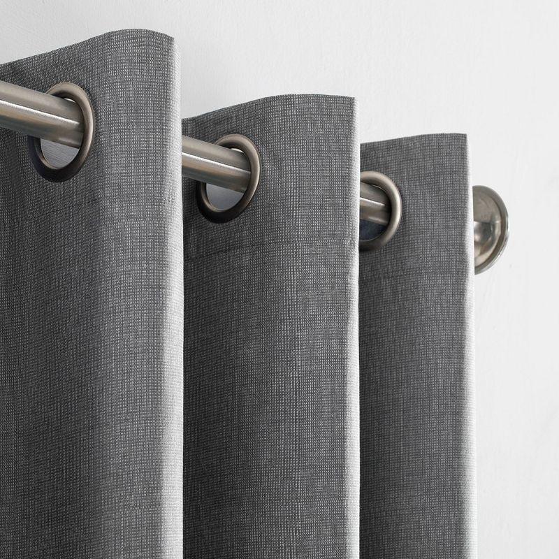 Sun Zero Blackout Duran Thermal Insulated Grommet Curtain Panel