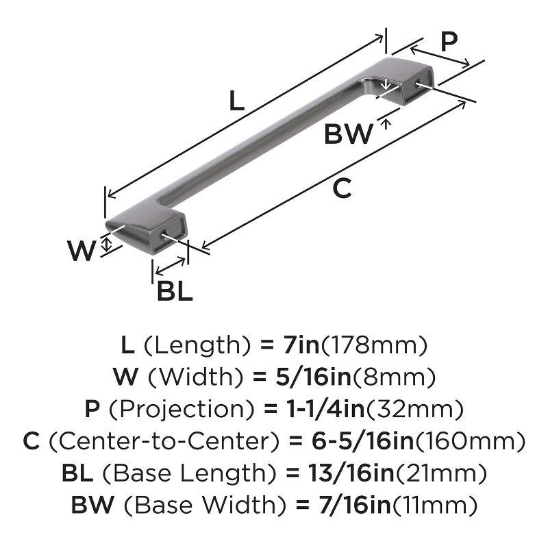 Riva 6 5/16" Center to Center Bar Pull