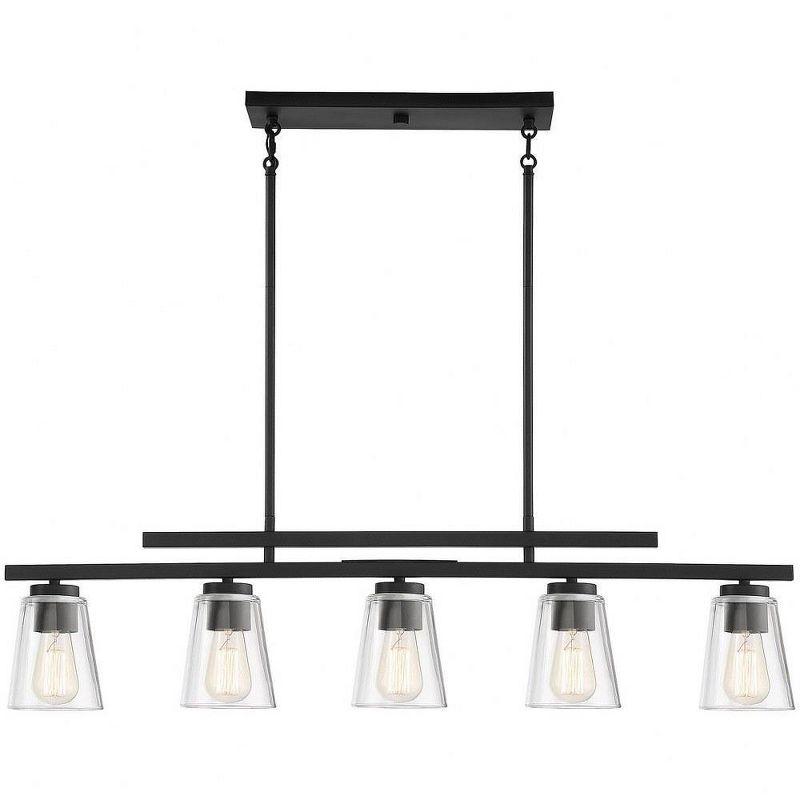 Savoy House Calhoun 5 - Light Chandelier in  Matte Black