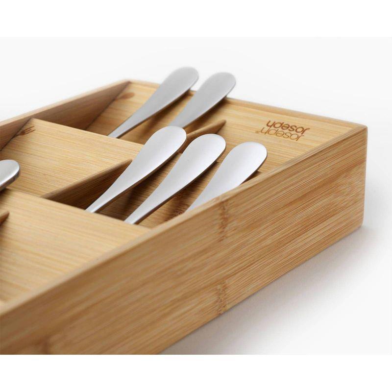 Joseph Joseph DrawerStore Large Bamboo Silverware Organizer