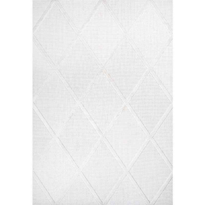 Salines Diamond Trellis Indoor/Outdoor Area Rug - JONATHAN Y