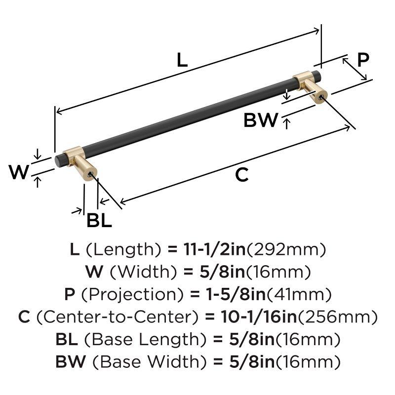 Mergence 10-1/16 inch (256mm) Center-to-Center