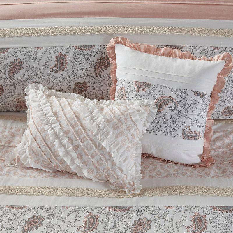 Dawn 9 Piece Cotton Percale Comforter Set