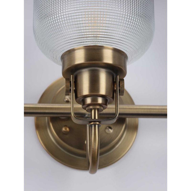 Rosser 3 Light Transparent Dimmable Vanity Light