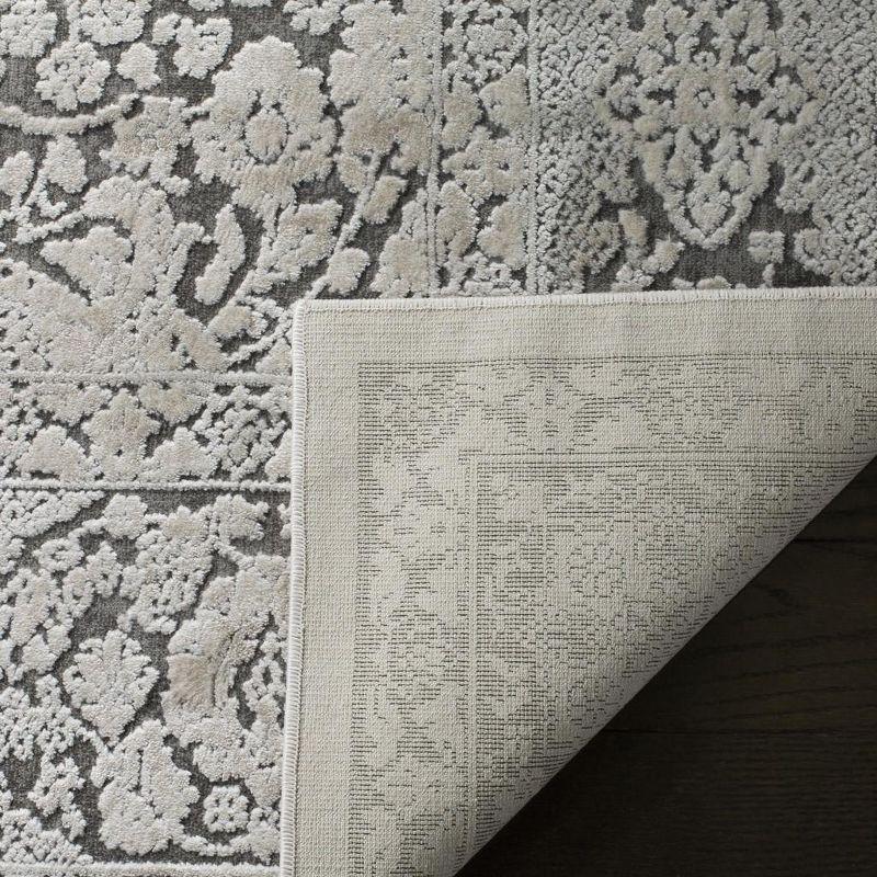 Reflection RFT667 Power Loomed Indoor Accent Rug - Dark Grey/Cream - 3'x5' - Safavieh.