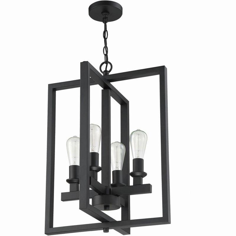 Craftmade Lighting Chicago 4 - Light Chandelier in  Flat Black