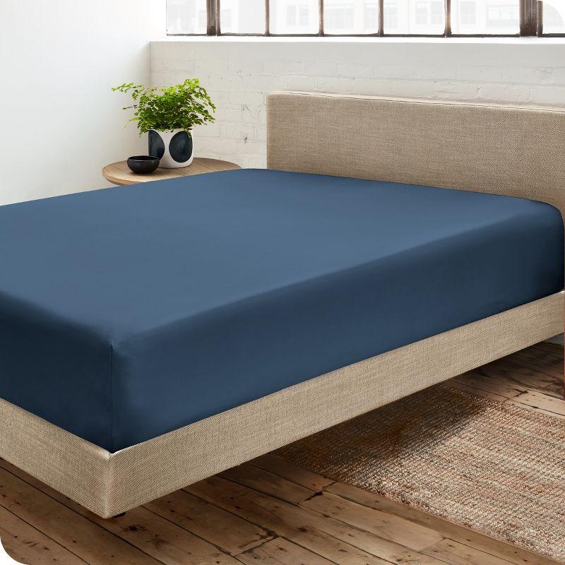 Bare Home Organic Sateen Fitted Sheet