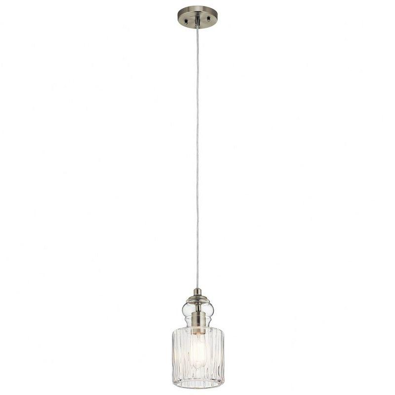 Kichler Lighting Riviera 1 - Light Pendant in  Brushed Nickel