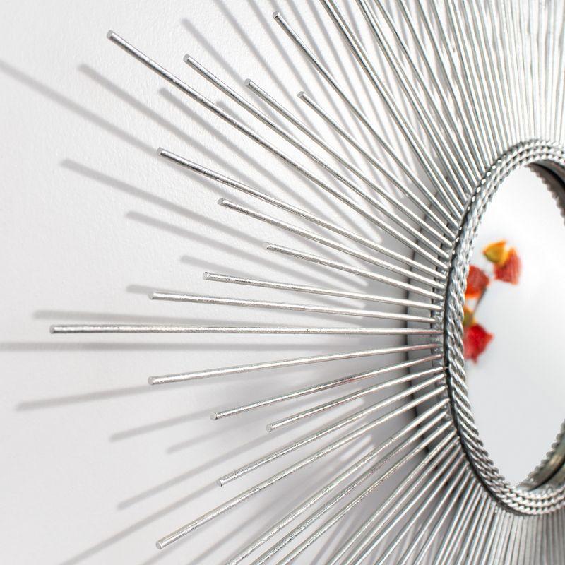 Emme Sunburst Mirror - Silver - Safavieh