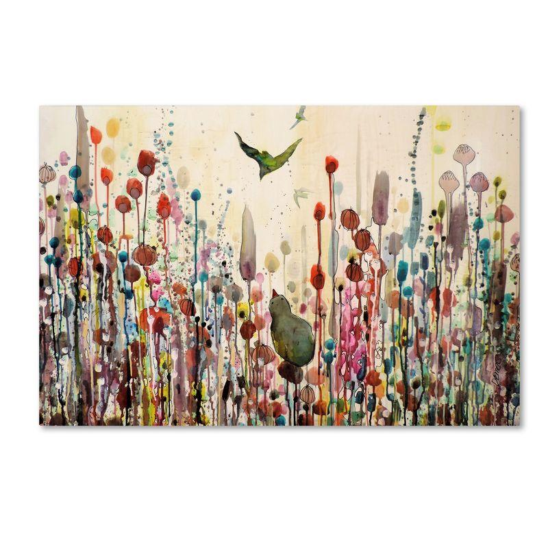 Learning to Fly Abstract Multicolor Canvas Wall Art