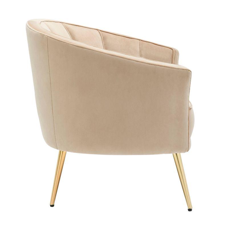 Tania Contemporary Upholstered Accent Chair - LumiSource