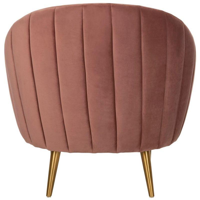 Razia Velvet Barrel Chair