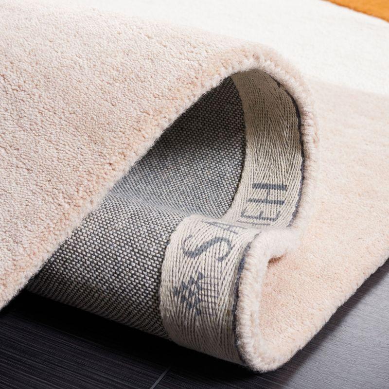 Rodeo Drive RD860 Hand Tufted Area Rug - Ivory/Rust - 4'x6' - Safavieh.