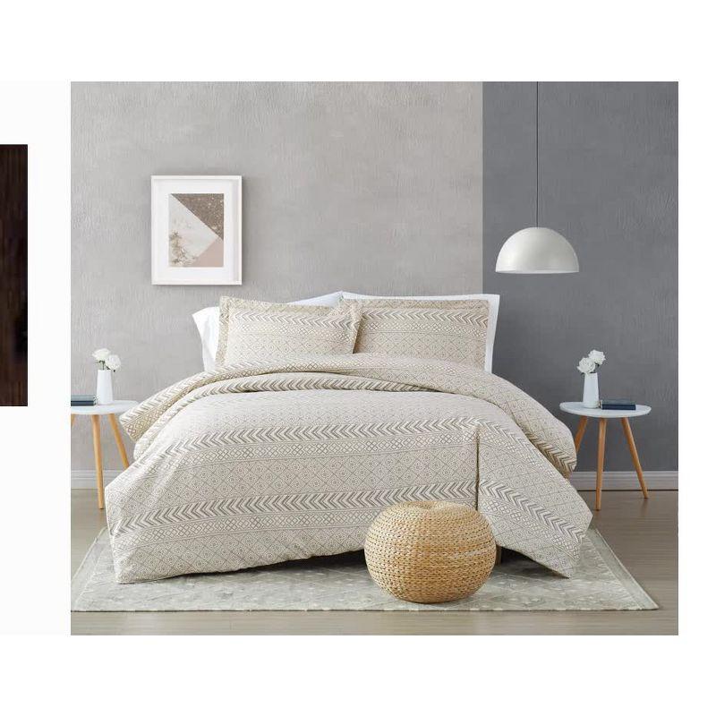 Brooklyn Loom Brooklyn Loom Chase Cotton Blend Geometric Shapes Comforter Set