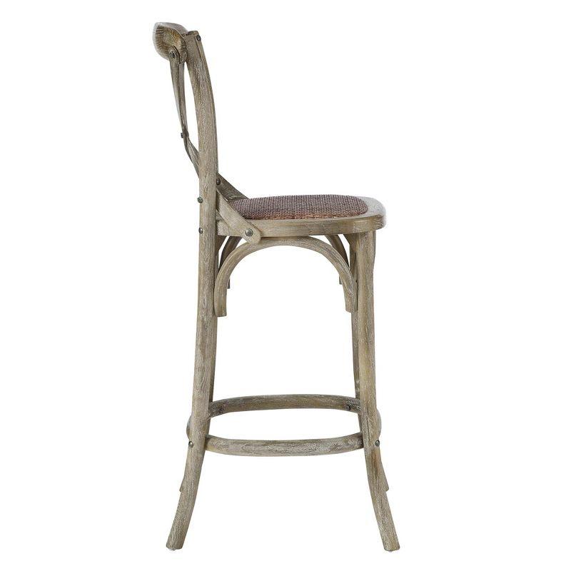 Modway Gear Counter Stool with Gray Finish EEI-5667-GRY