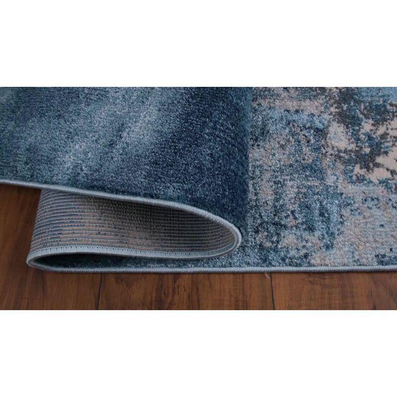 Luxe Weavers Abstract Distressed Area Rug