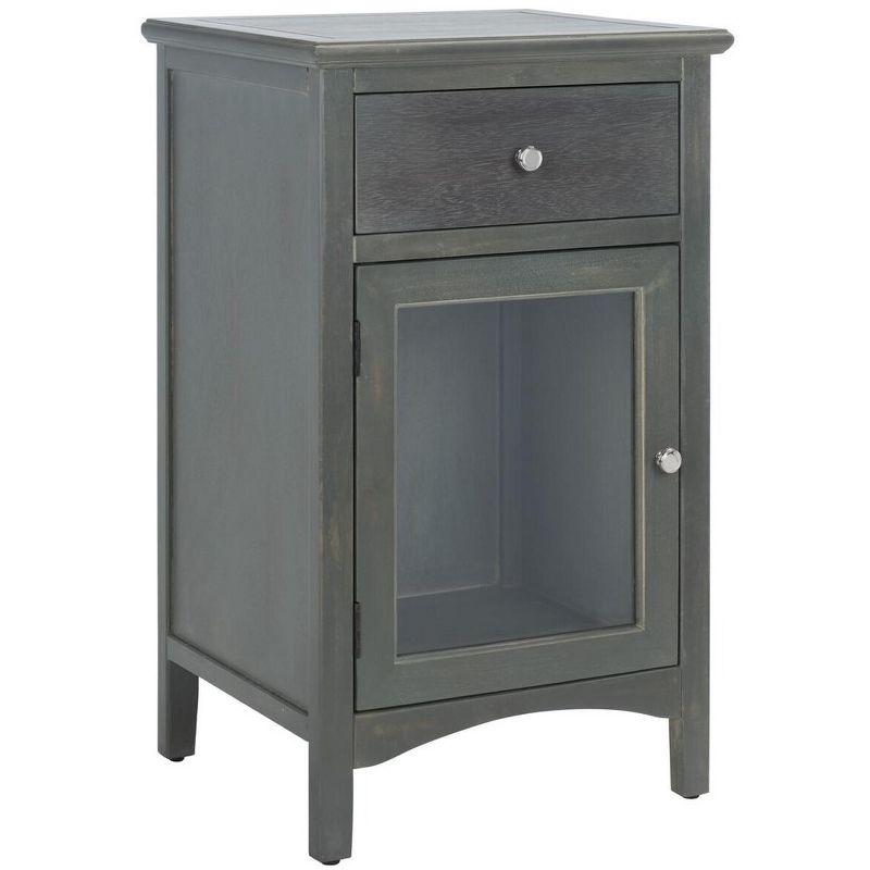 Ziva 1 Drawer Nightstand  - Safavieh