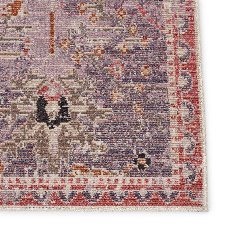 Elva Indoor/Outdoor Oriental Area Rug Purple/Gold - Jaipur Living