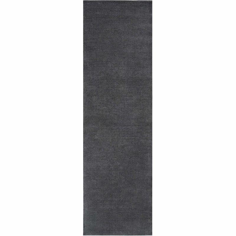 Hauteloom Rectangle Area Rug  Charcoal