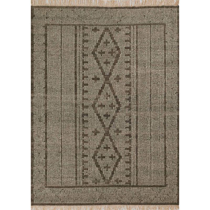 Journee Handwoven Wool Rug - 2' x 3'