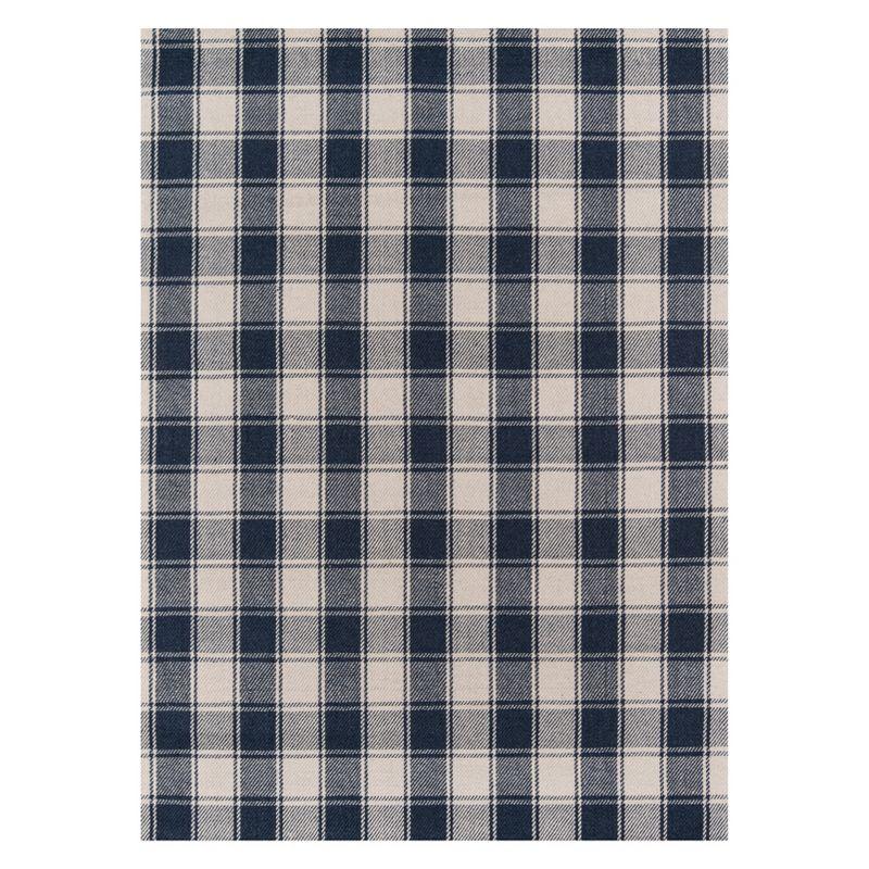 Marlborough Performance Wool Plaid Rug