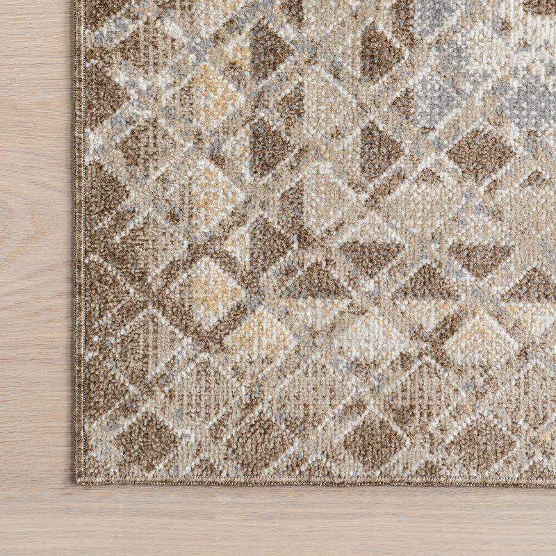 Nuloom Carley Machine Washable Geometric Area Rug