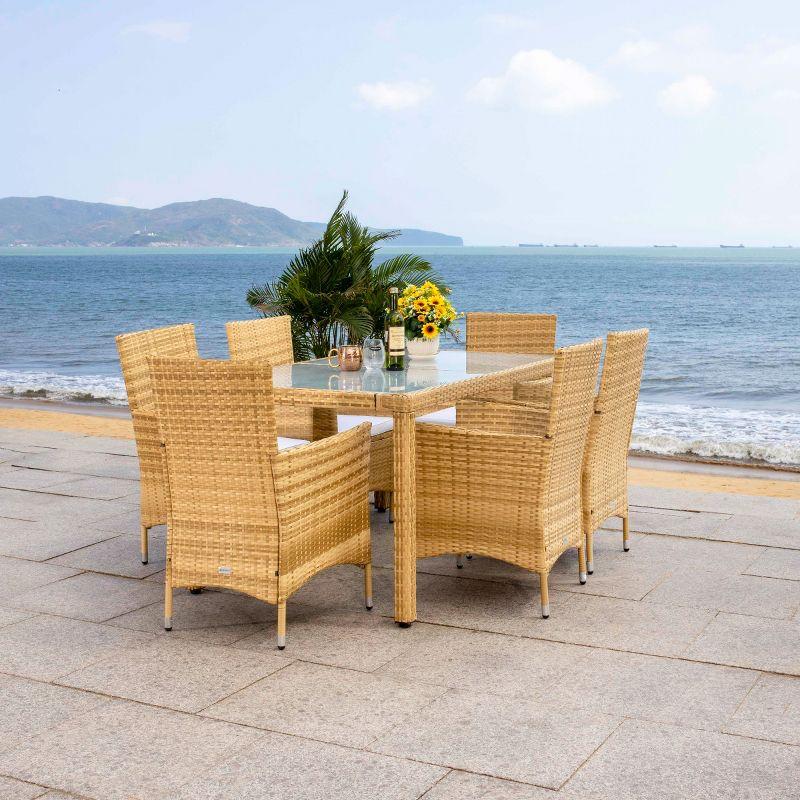 Daxin 6 - Person Rectangular Outdoor Dining Set