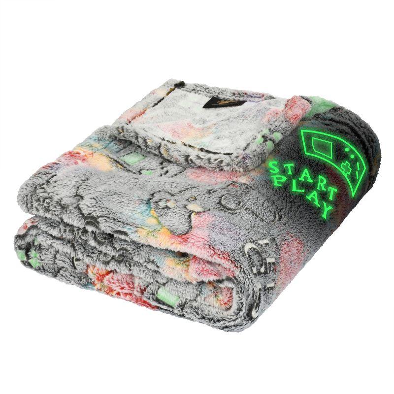 Catalonia Catalonia Glow in The Dark Throw Blanket for Kids
