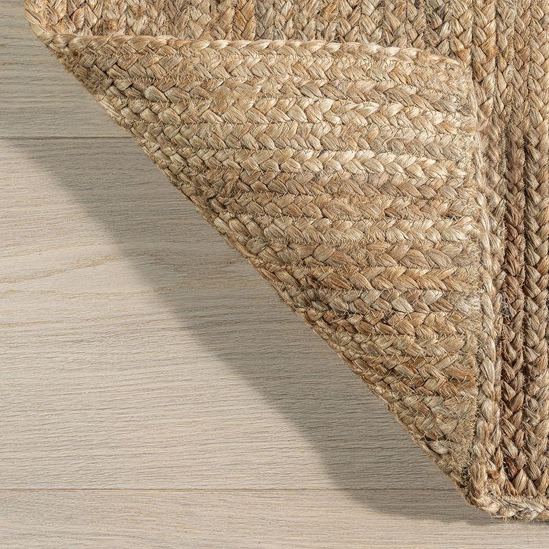 Nuloom Hand Woven Farmhouse Jute Indoor Area Rug